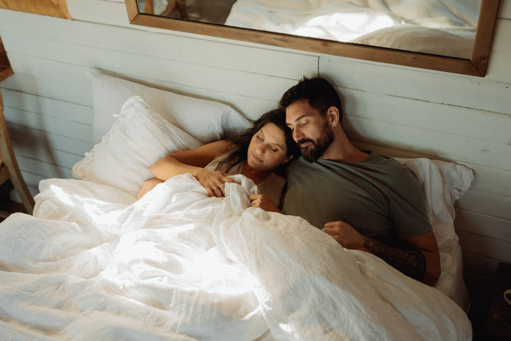 Couple in Bed Together